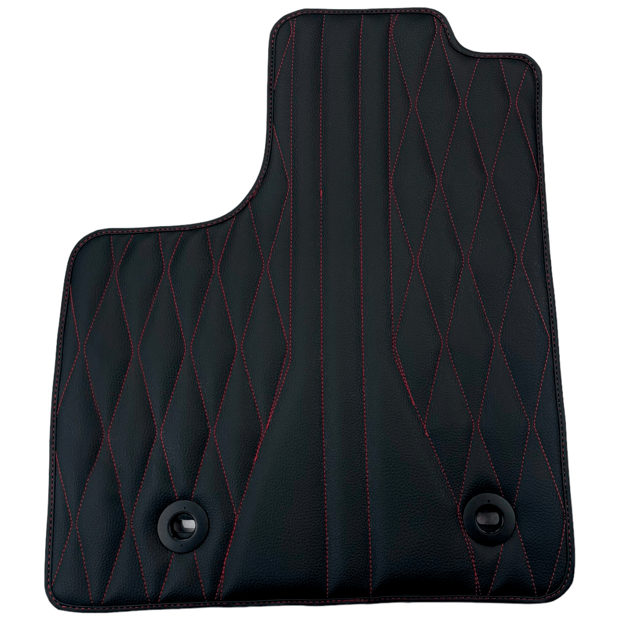 Leather Floor Mats for Lexus ES 330 (2001-2006) with Red Stitching