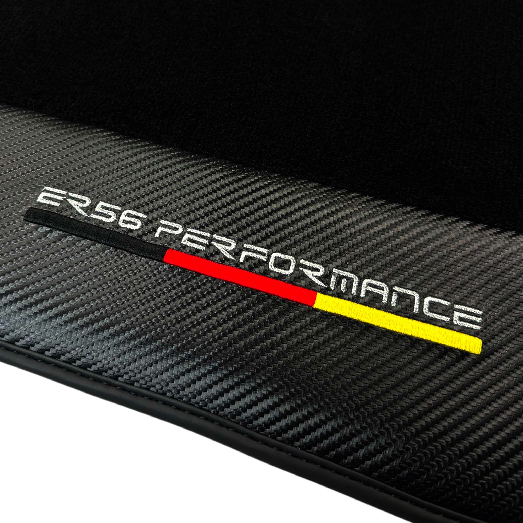 Black Floor Mats for Audi A6 - C7 Sedan (2011-2018) | ER56 Performance