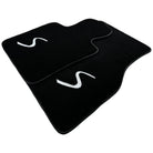 Black Floor Mats for Mini Cabrio R56 Convertible (2009-2016)