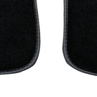 Black Floor Mats for Mini Countryman F60 Hybrid (2020-2023) with Gray Trim - AutoWin