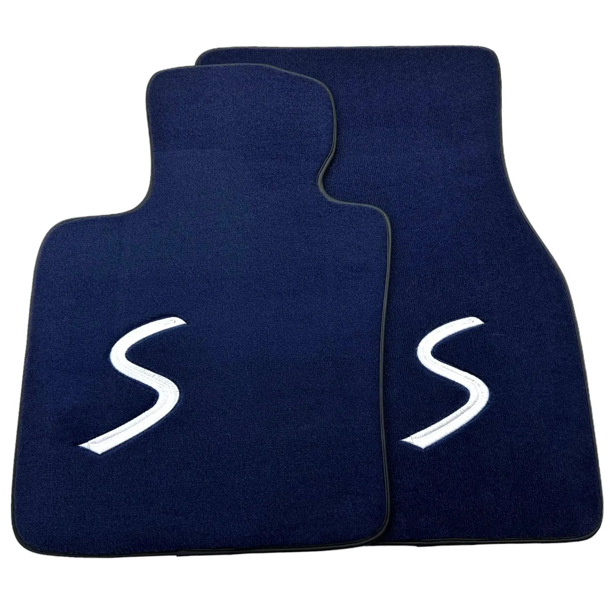 Dark Blue Floor Mats for Mini Cabrio R52 Convertible (2004-2009)