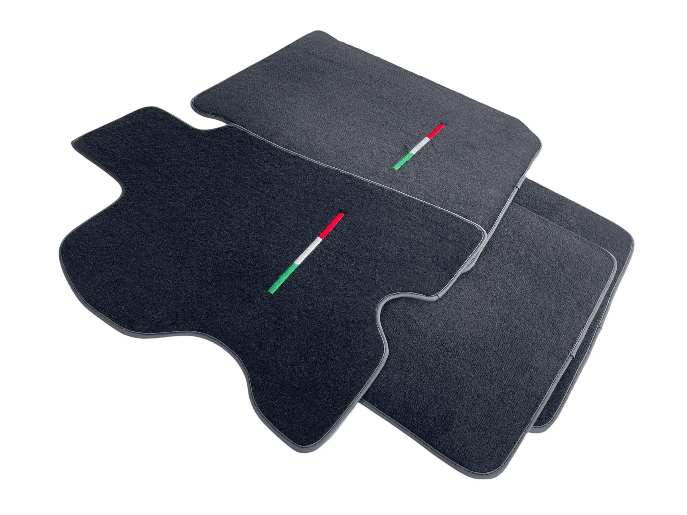 Floor Mats For Ferrari FF 2011-2016 Black IT Edition - AutoWin