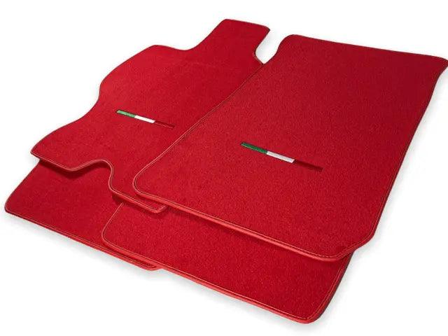 Floor Mats For Ferrari FF 2011-2016 RED Italy Edition - AutoWin