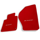 Floor Mats For Honda S2000 1999–2004 Red Tailored With White S2000 Logo - AutoWin