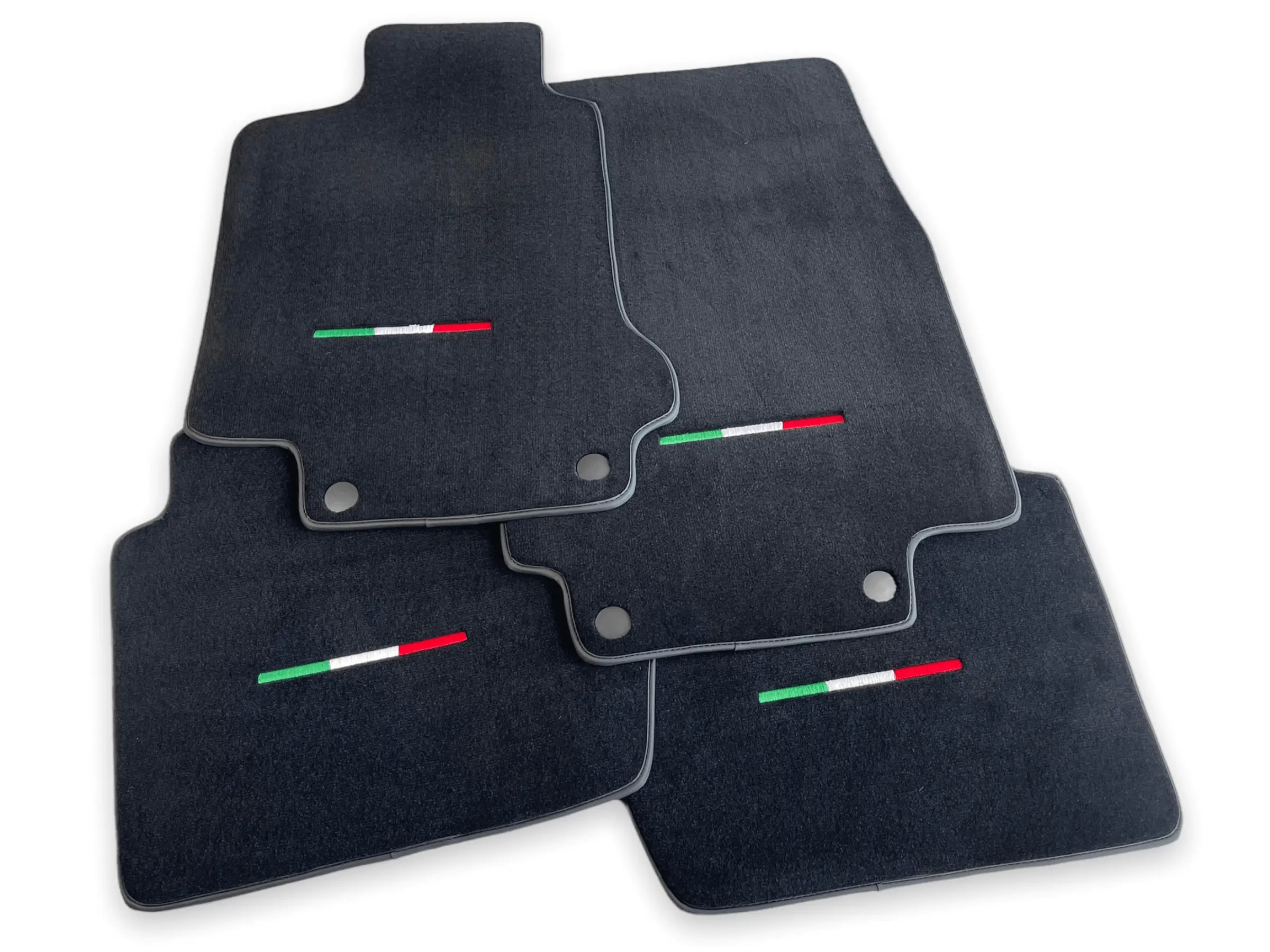 Floor Mats For Maserati GranTurismo Black IT Edition - AutoWin