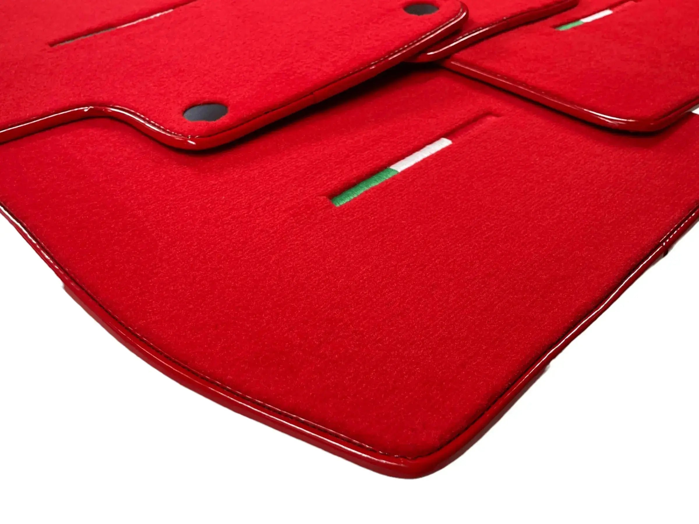 Floor Mats For Maserati GranTurismo Red IT Edition - AutoWin