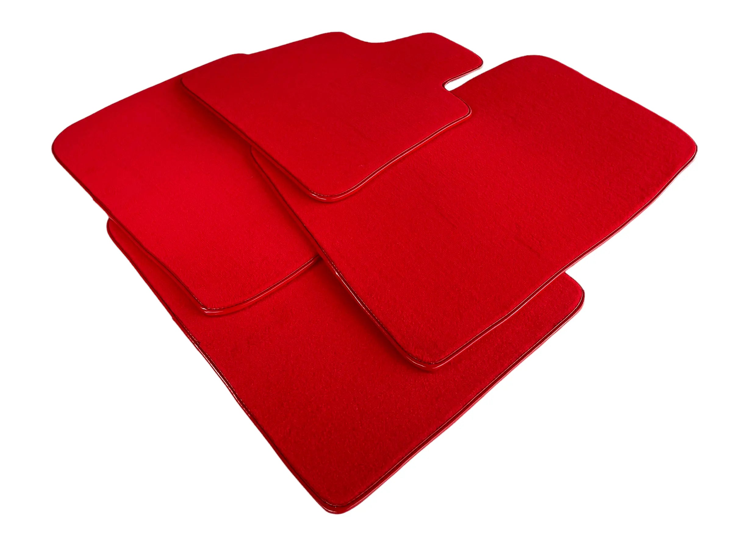 Floor Mats For Rolls Royce Shadow 1965-1977 Red - AutoWin