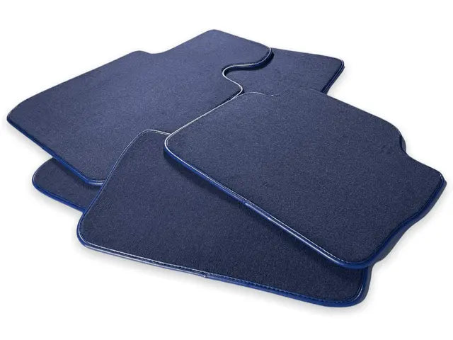 Floor Mats For Rolls Royce Wraith 2013-2023 Dark Blue - AutoWin