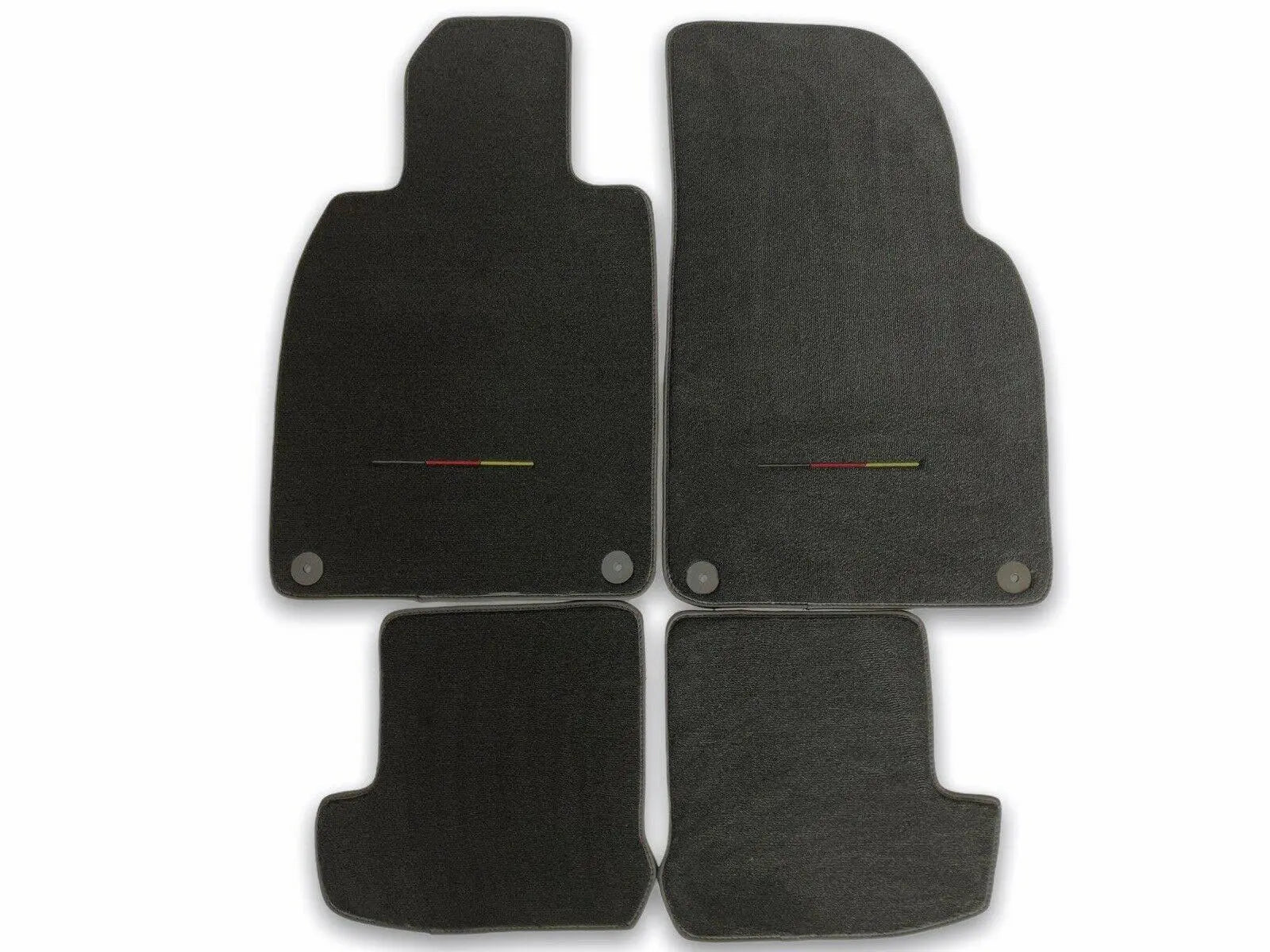 Floor Mats for Porsche Cayenne 2010-2018 Carpet Germany Flag AutoWin - AutoWin