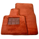 Ginger Color Sheepskin Floor Mats for Rolls-Royce Spectre (2023-2024)