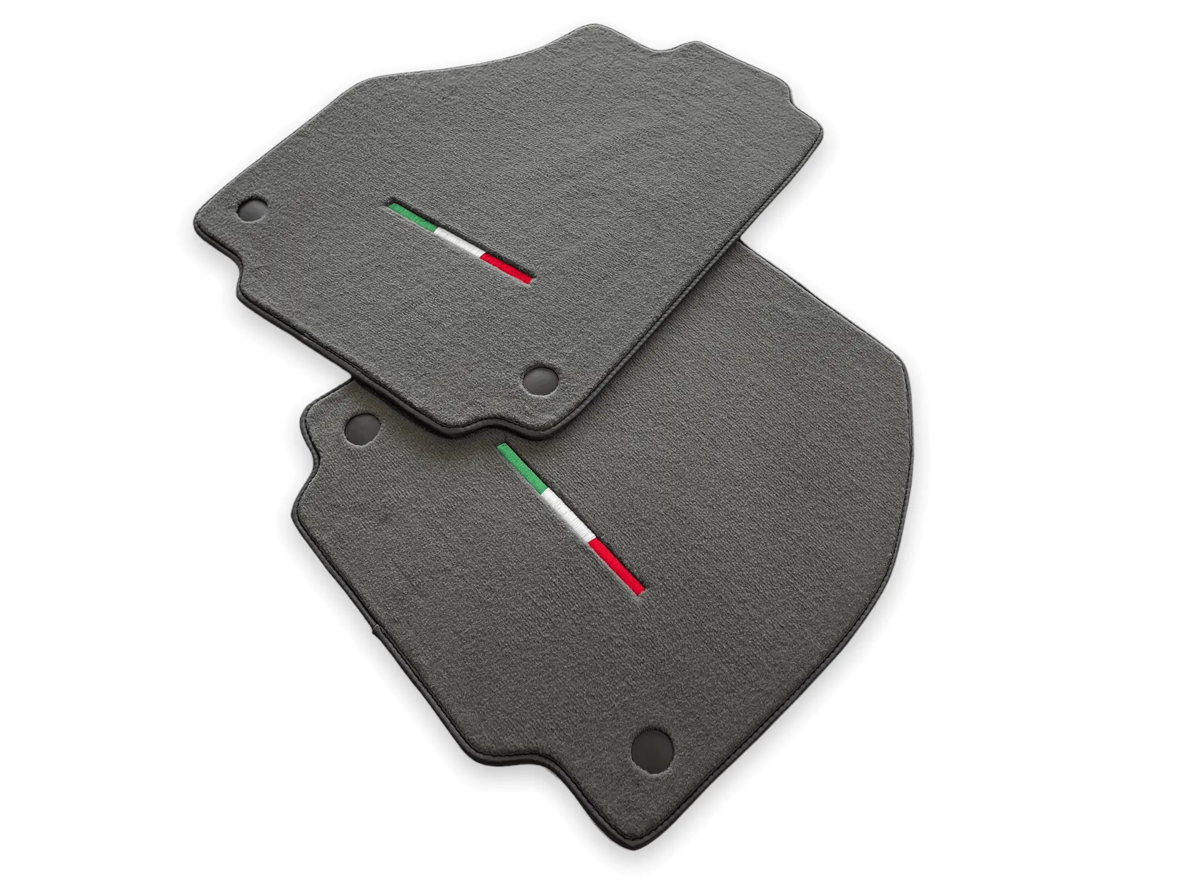 Mats For Ferrari 488 GTB 2015-2022 Gray AutoWin Brand Italian Edition - AutoWin