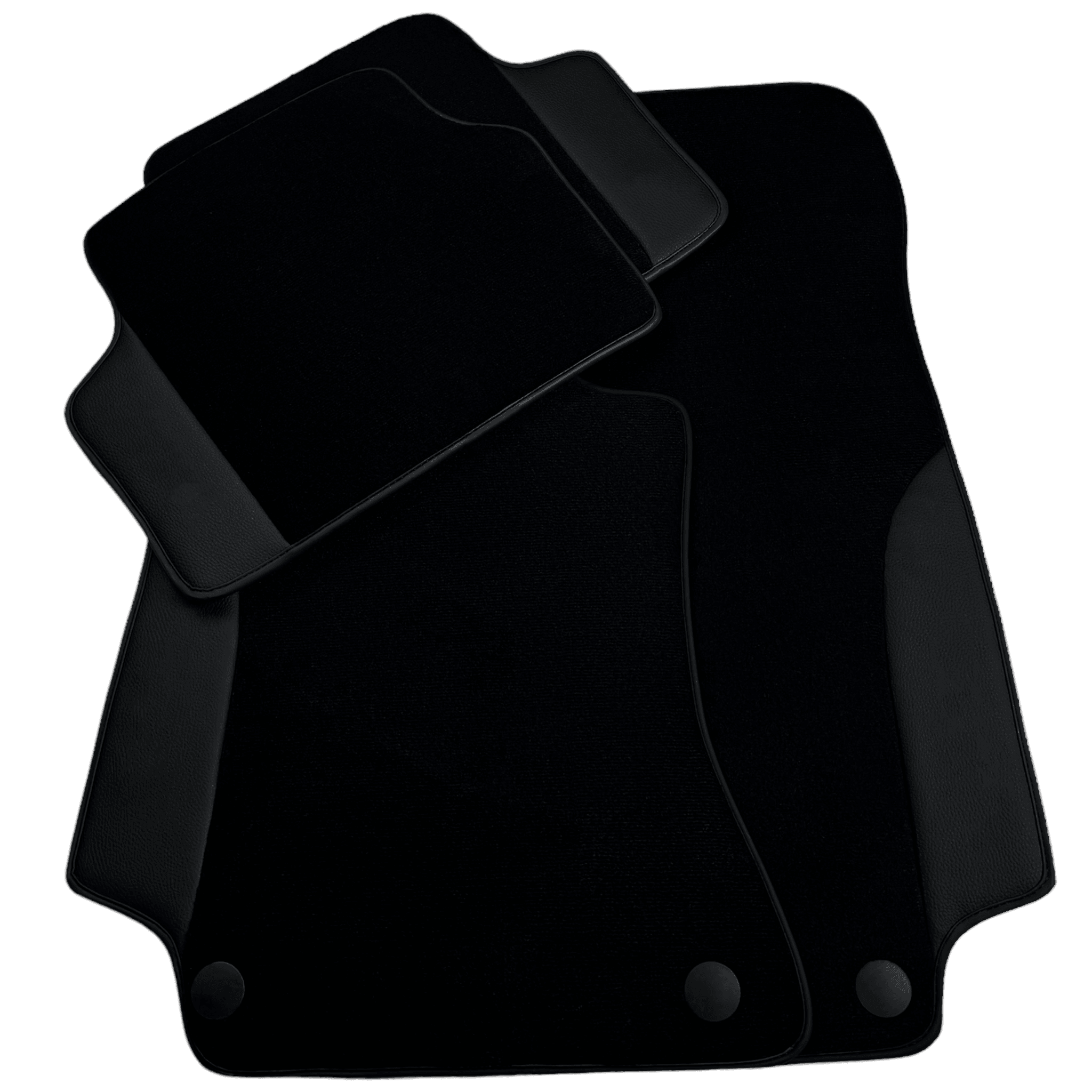 Customizable Black Floor Mats For Mercedes Benz B-Class W246 (2011-2019) 