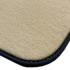 Beige Floor Mats for Mini Cooper / One Electric (2020-2023) - AutoWin