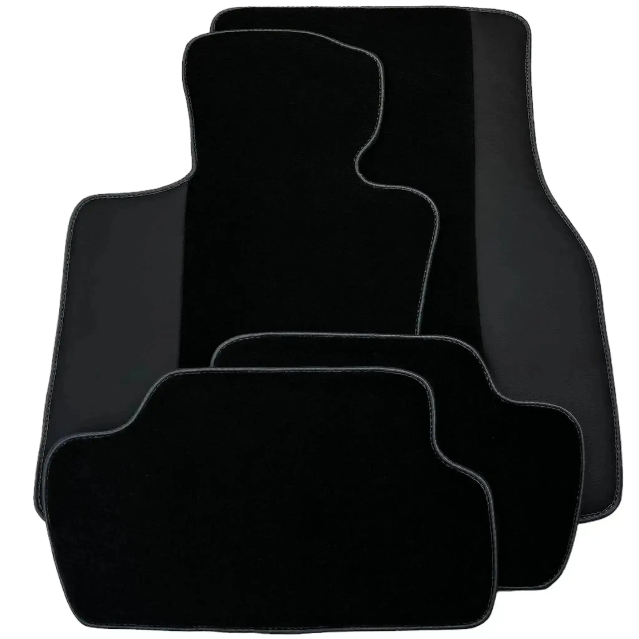 Customizable Black Floor Mats for Mini Cooper/One R50 (2001-2007)