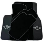 Black Floor Mats for Mini Cooper / One R56 (2007-2014) with Gray Trim