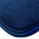 Dark Blue Floor Mats For Chevrolet Corvette C6 (2005-2013) - AutoWin