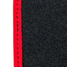 Red Floor Mats for Chevrolet Corvette C4 (1984-1996)