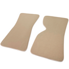 Beige Floor Mats for Chevrolet Corvette C3 (1968-1982) | Beige Trim