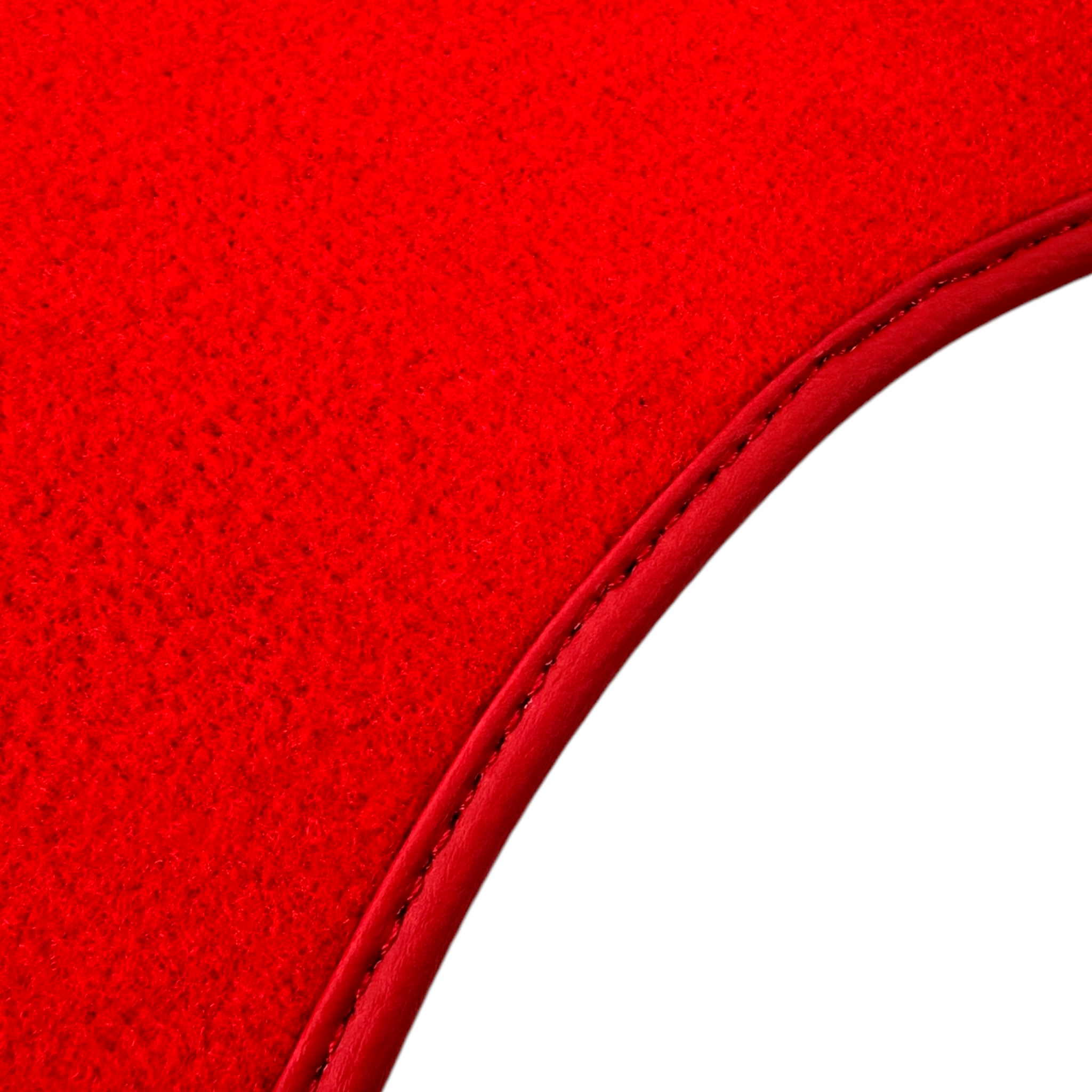 Red Floor Mats for Jaguar F-Pace (2016-2024) - AutoWin