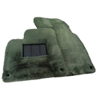 Genuine Light Green Sheepskin Floor Mats Bentley Arnage (1998-2009)