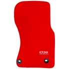 Red Floor Mats for Jaguar F-Pace (2016-2024) ER56 Design