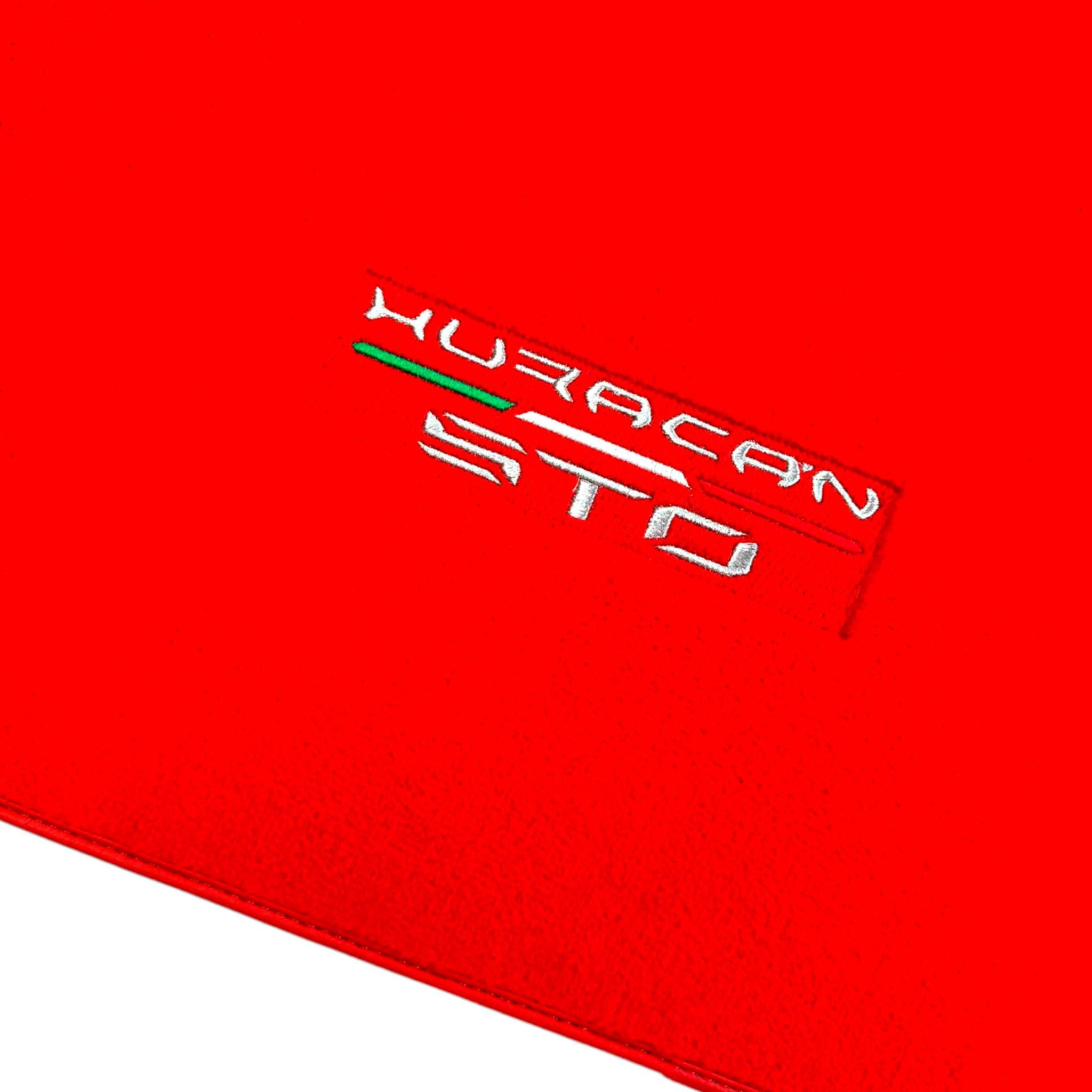 Floor Mats for Lamborghini Huracan STO Red Color