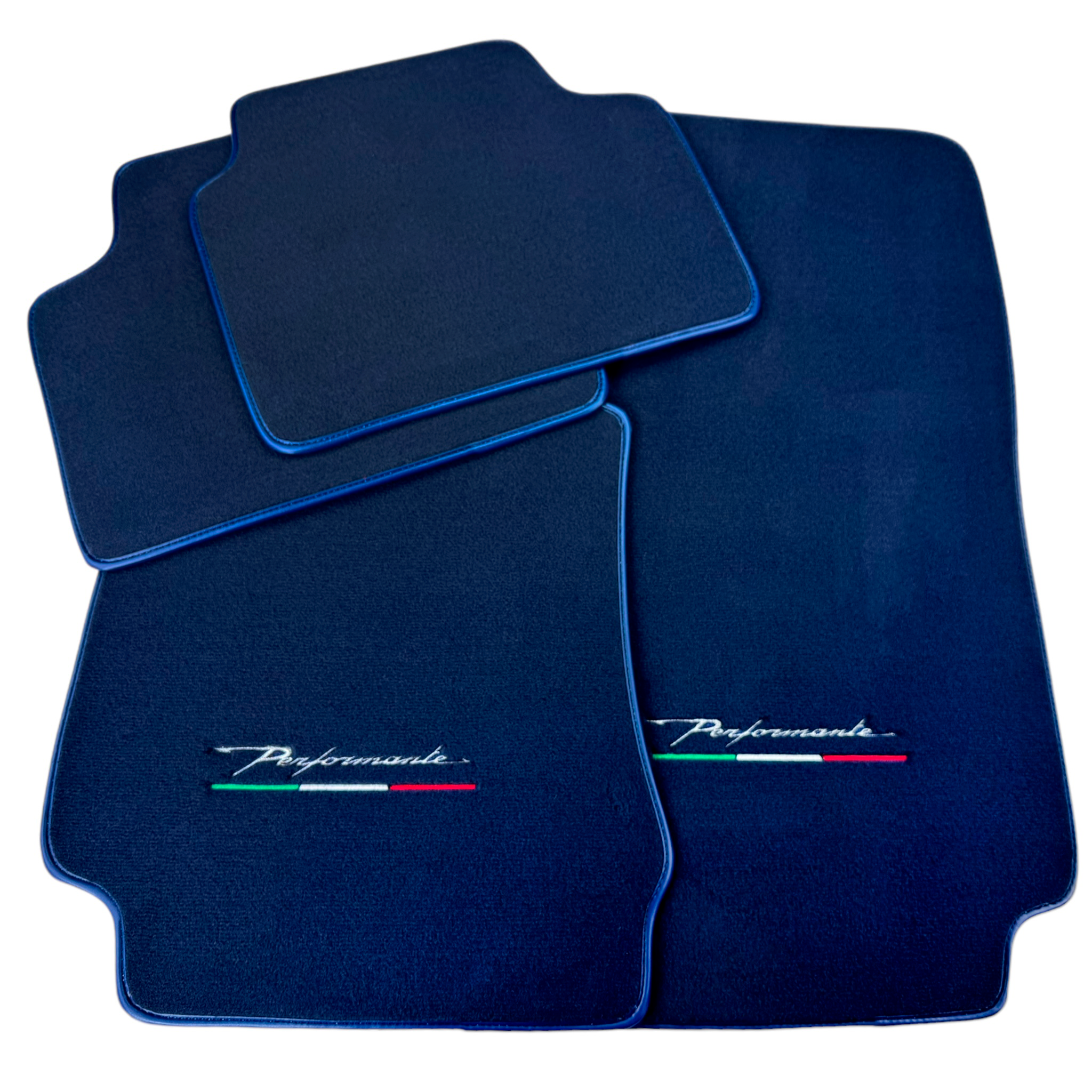 Dark Blue Floor Mats for Alfa Romeo Spider 916 (1994-2005) - AutoWin