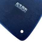 Dark Blue Floor Mats for Chevrolet Corvette C6 (2005-2013) by ER56 Design