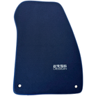 Dark Blue Floor Mats for Chevrolet Kalos (2002-2011) by ER56 Design