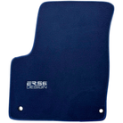 Dark Blue Floor Mats for Chevrolet Captiva C100 7-Seater (2006-2011) by ER56 Design