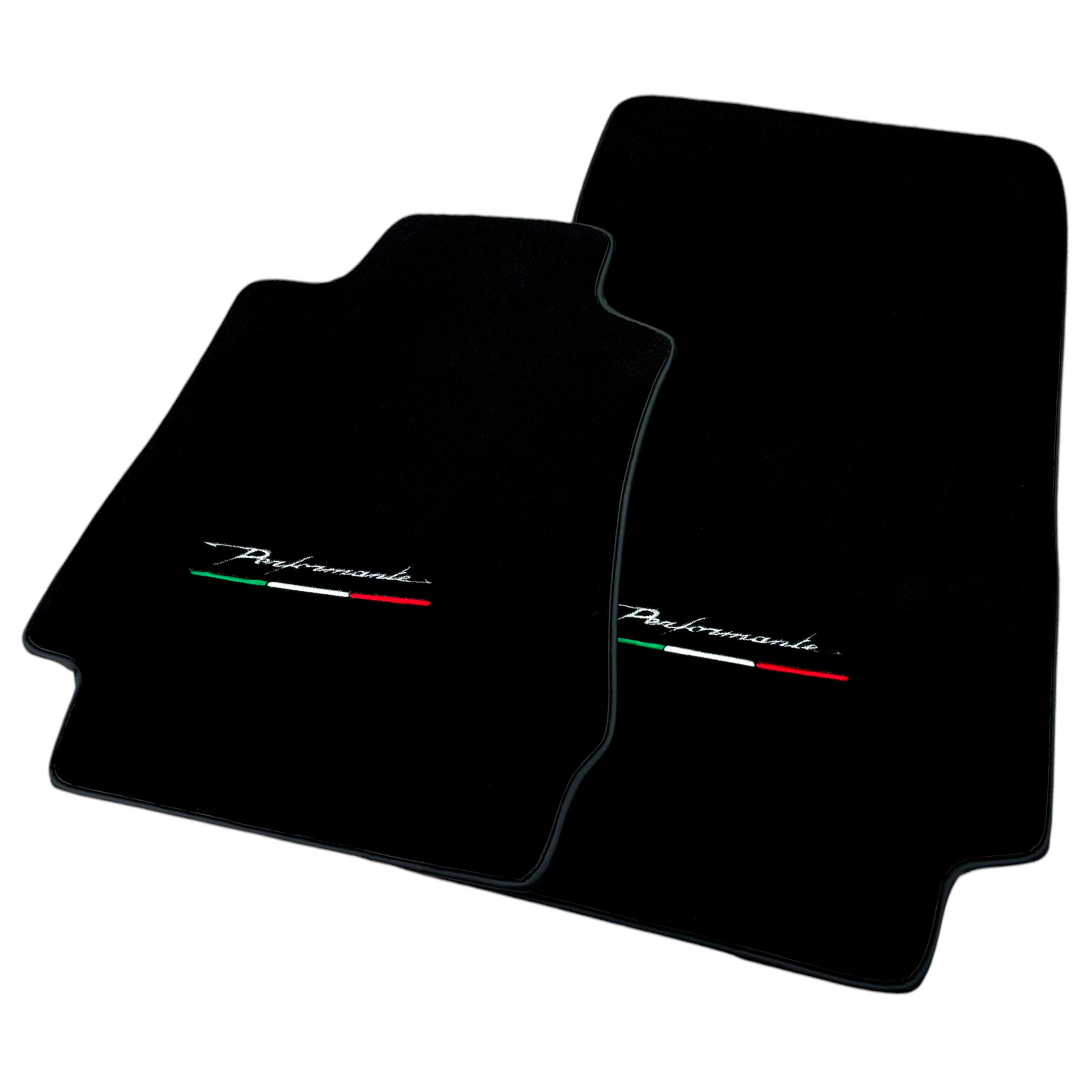 Customizable Black Floor Mats for Alfa Romeo 166 (2003-2007) - AutoWin