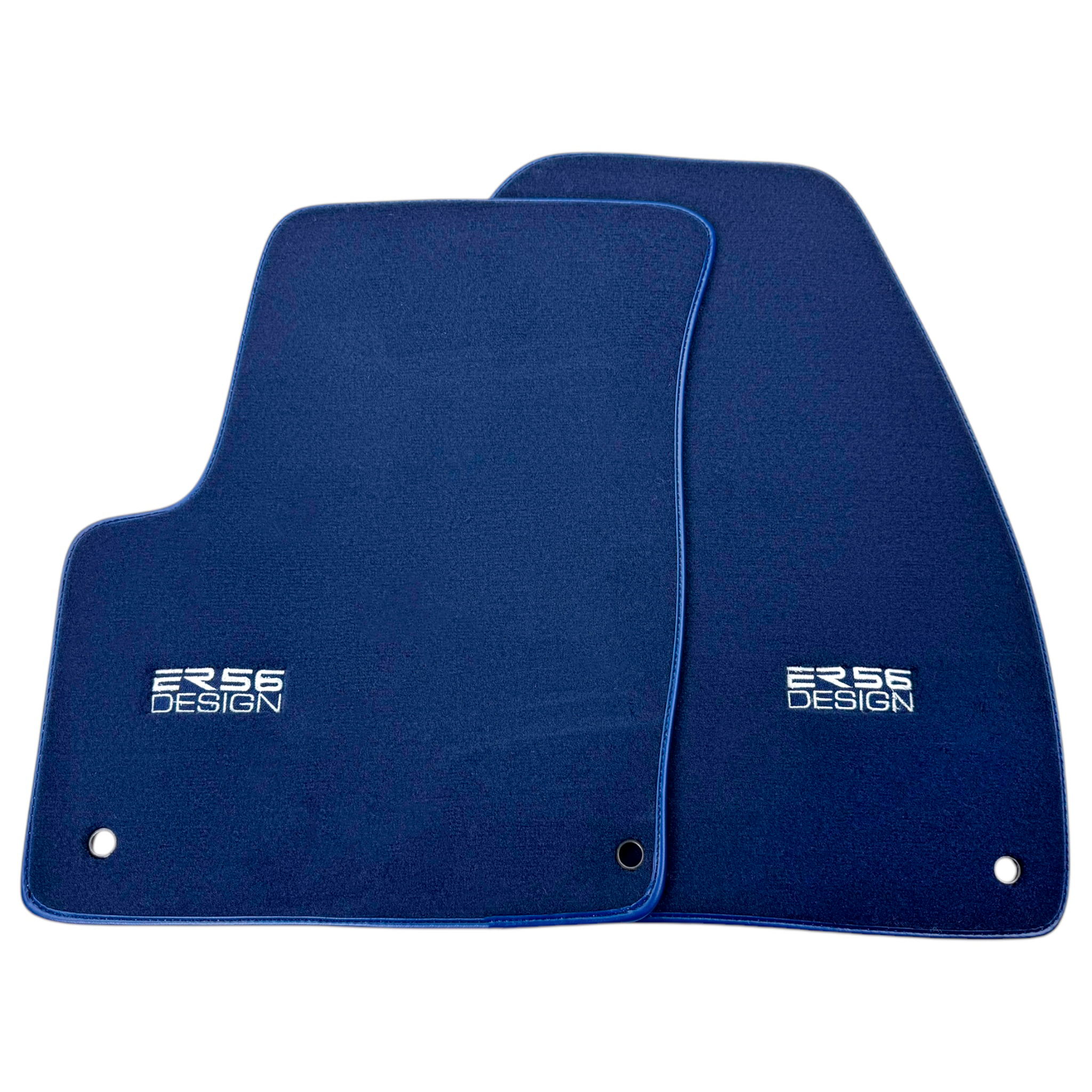 Dark Blue Floor Mats for Jeep Grand Cherokee Trackhawk (2018-2021) by ER56 Design