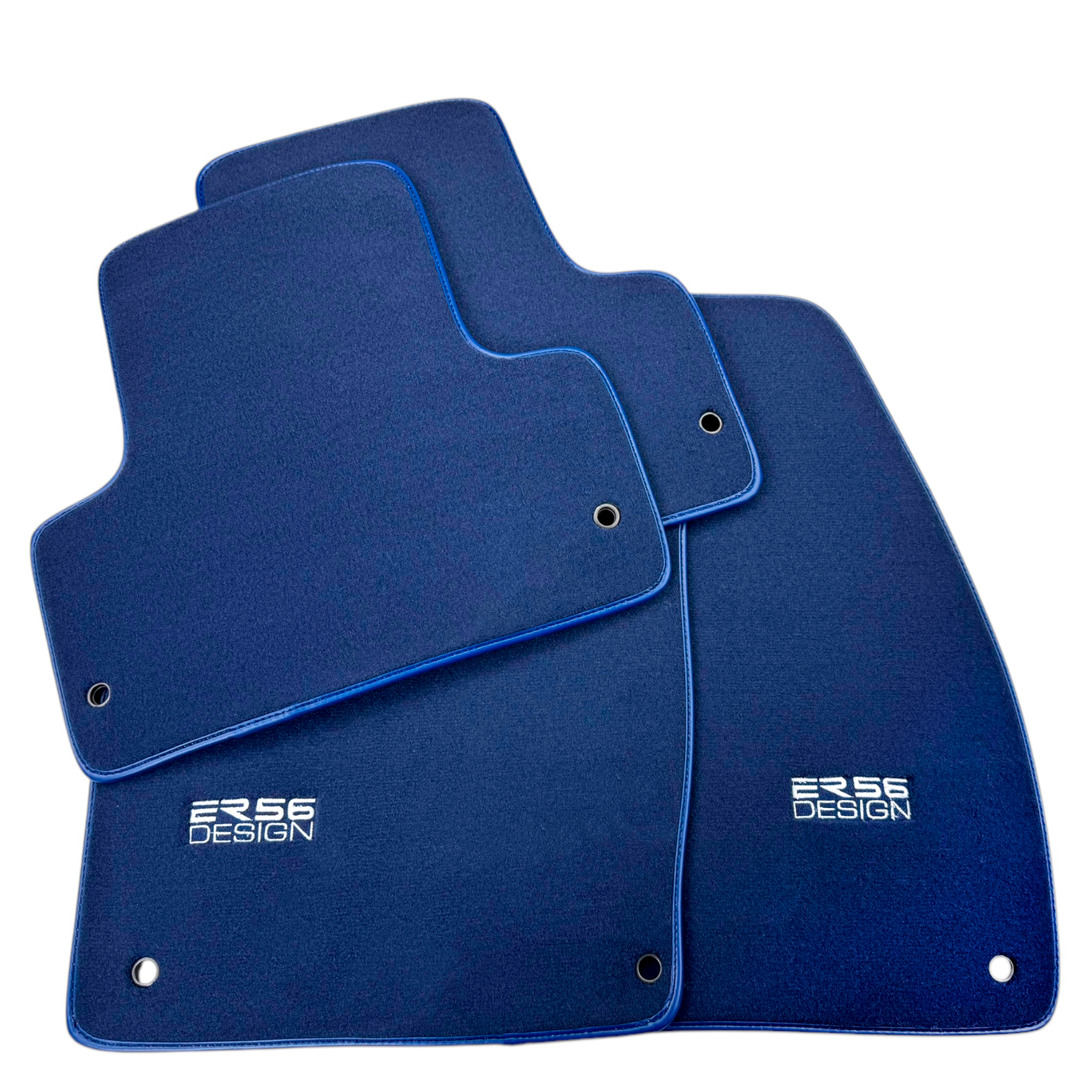 Dark Blue Floor Mats for Chrysler 200 (2015-2017) by ER56 Design