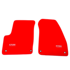 Red Floor Mats for Chevrolet TrailBlazer SUV (1999-2001) by ER56 Design - AutoWin