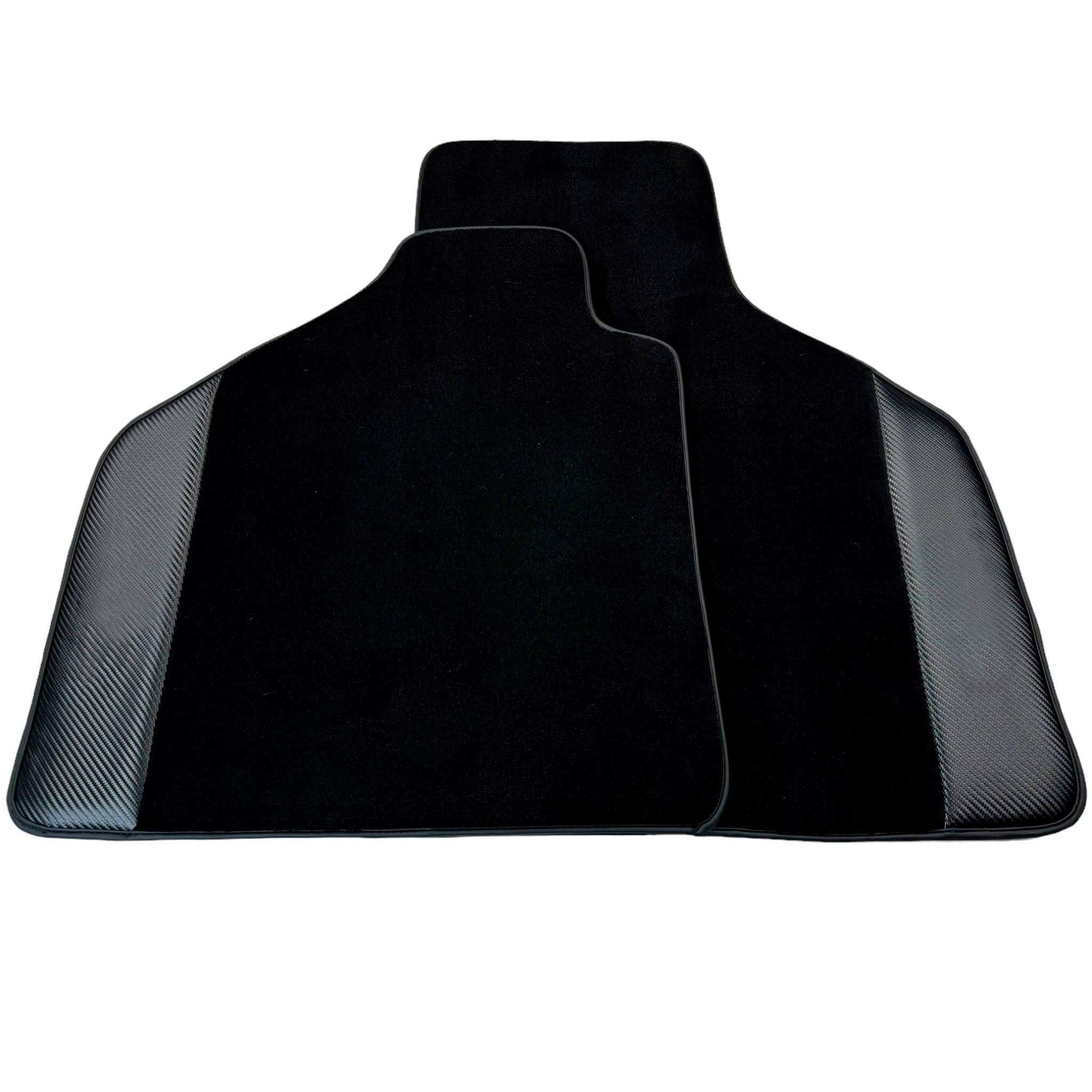 Customizable Black Floor Mats for Lamborghini Diablo (1990-2001) with Carbon Fiber