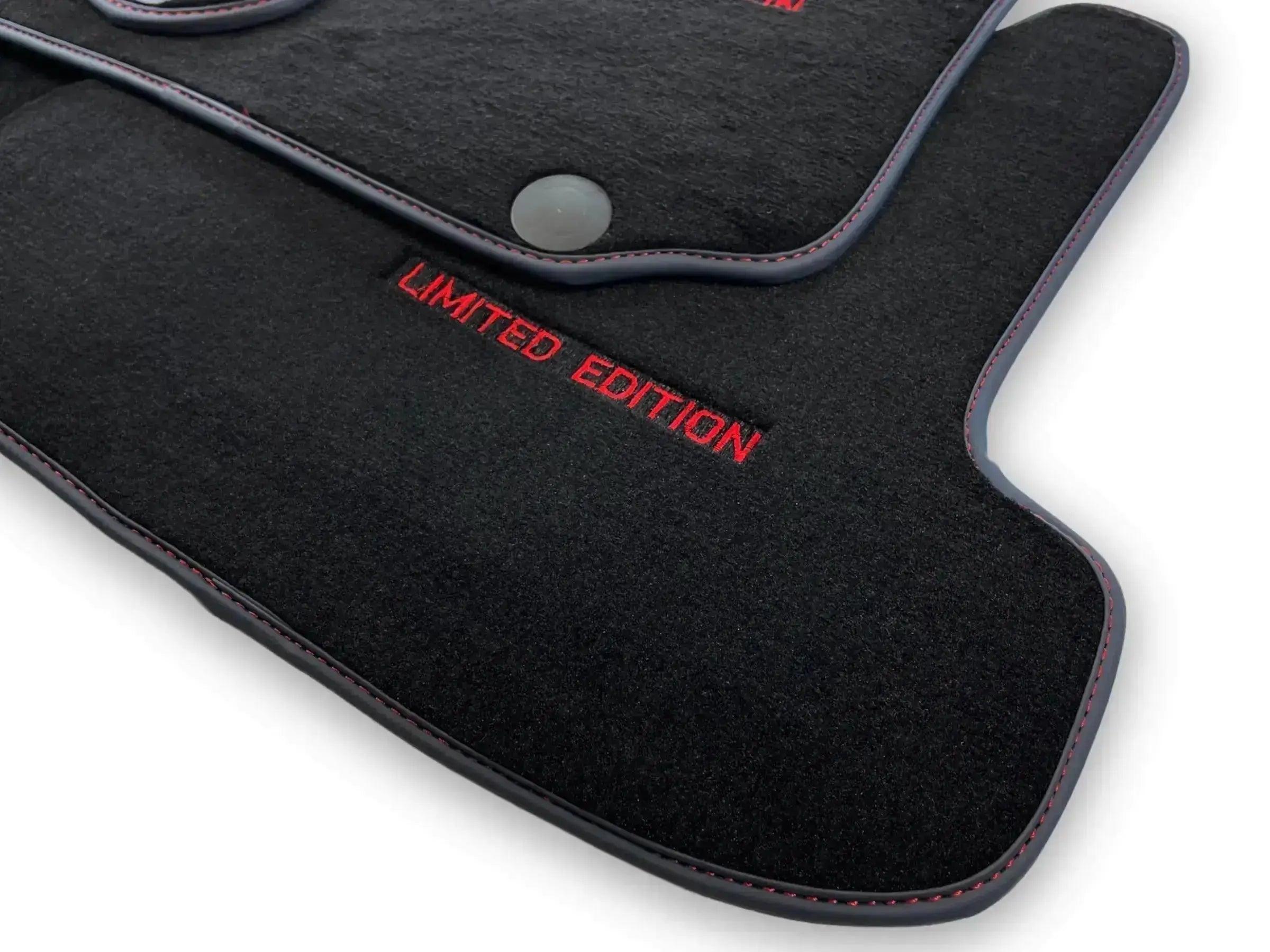 Black Floor Mats For Mercedes Benz GLC-Class X254 SUV (2023-2024) | Limited Edition