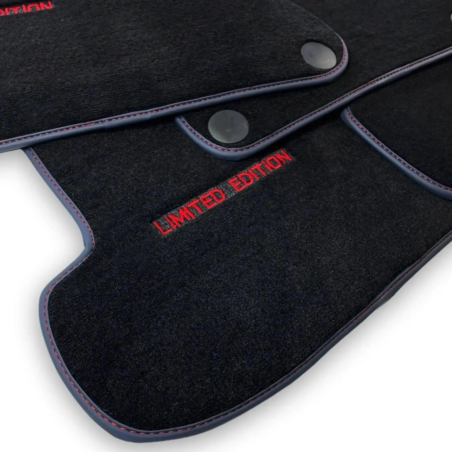 Black Floor Mats For Mercedes Benz S-Class V223 (2021-2023) Hybrid | Limited Edition - AutoWin