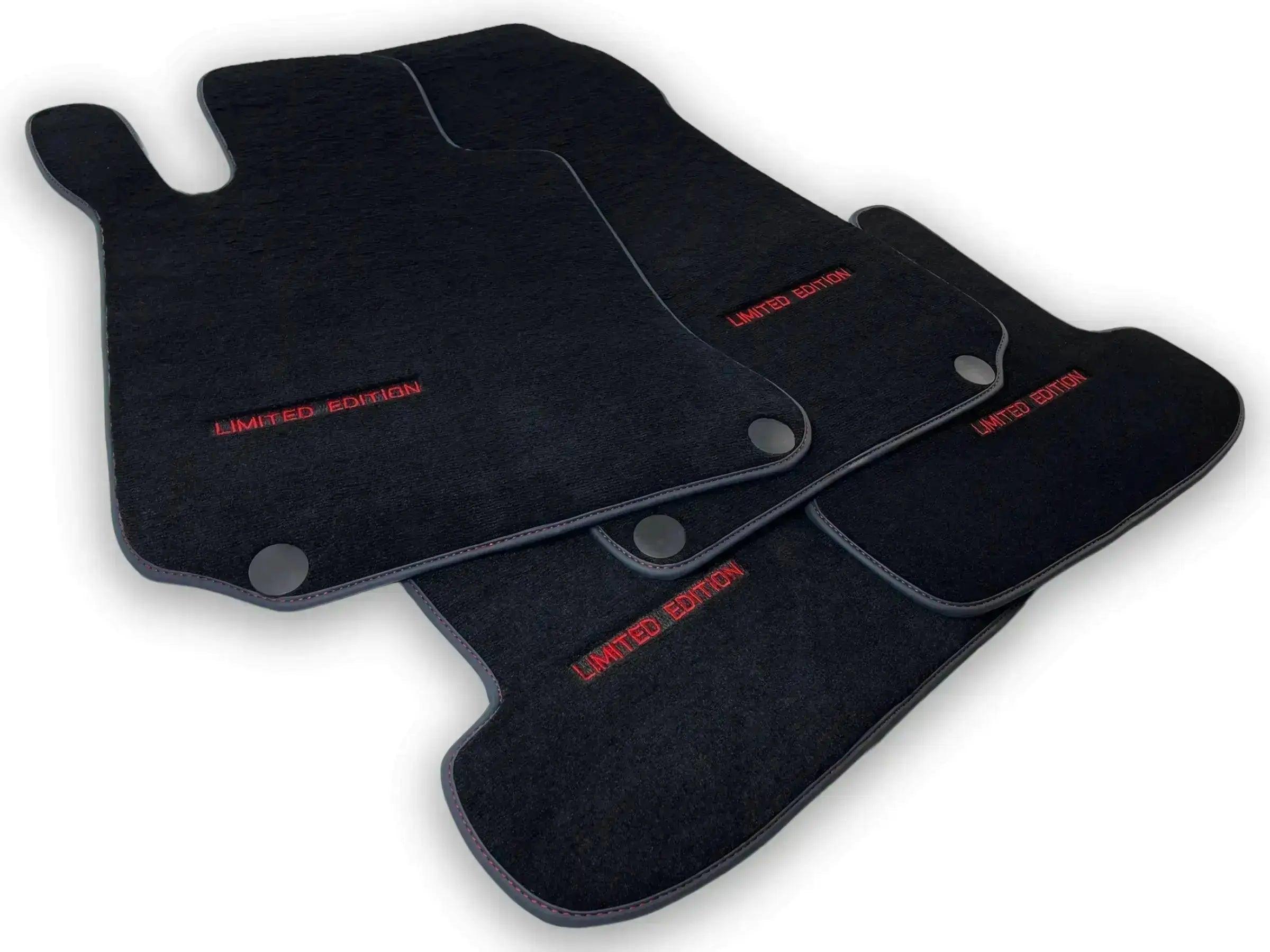 Black Floor Mats For Mercedes Benz S-Class W140 (1991-1998) | Limited Edition - AutoWin