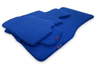 Blue Mats For BMW 5 Series E28 Sedan With M Package - AutoWin