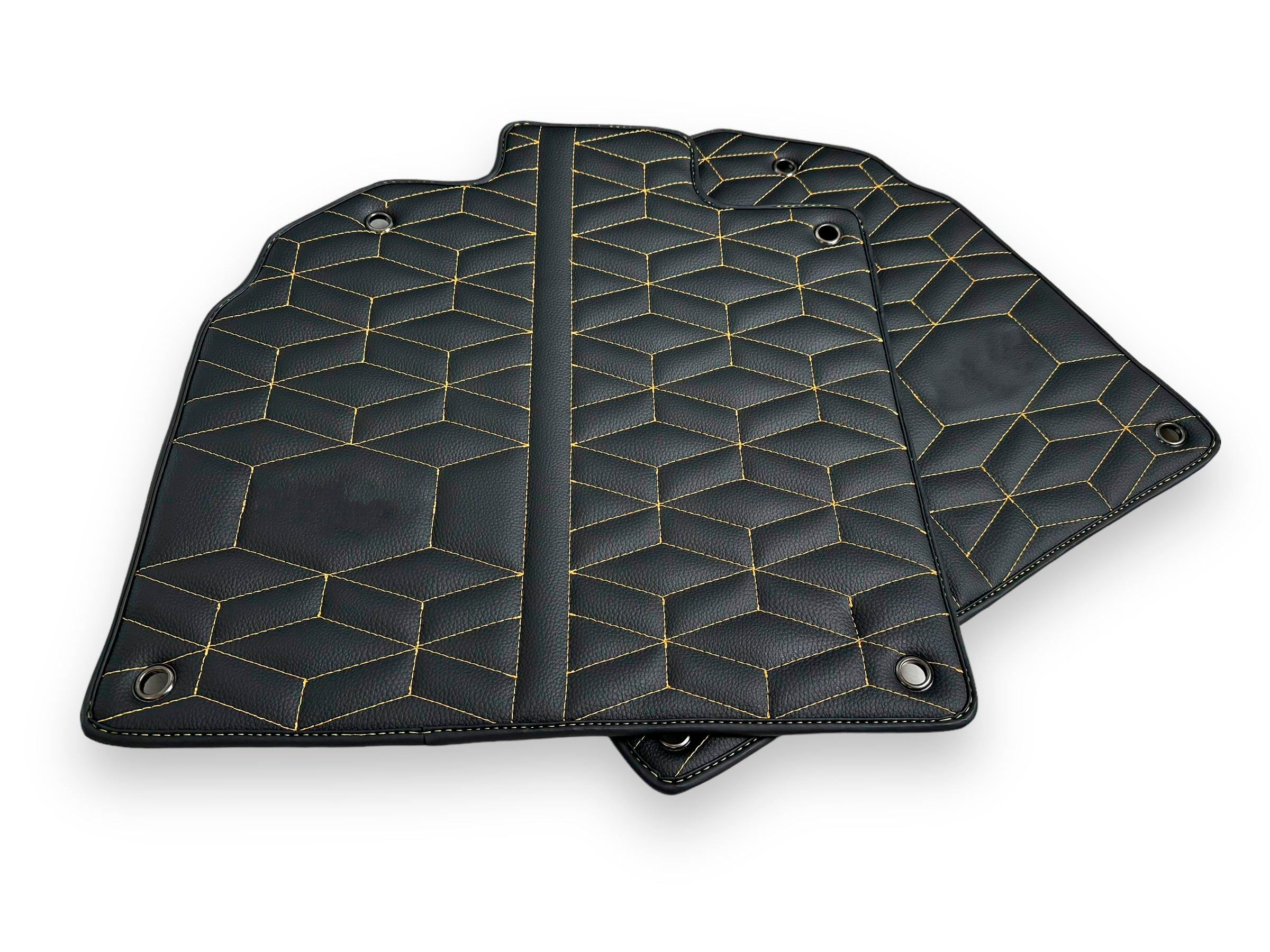 Customizable Leather Floor Mats for Lamborghini Aventador SVJ Limited Edition