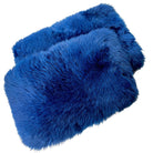 Navy Blue Sheepskin Floor Mats for Rolls Royce Shadow (1965-1977) | ER56 Design - AutoWin