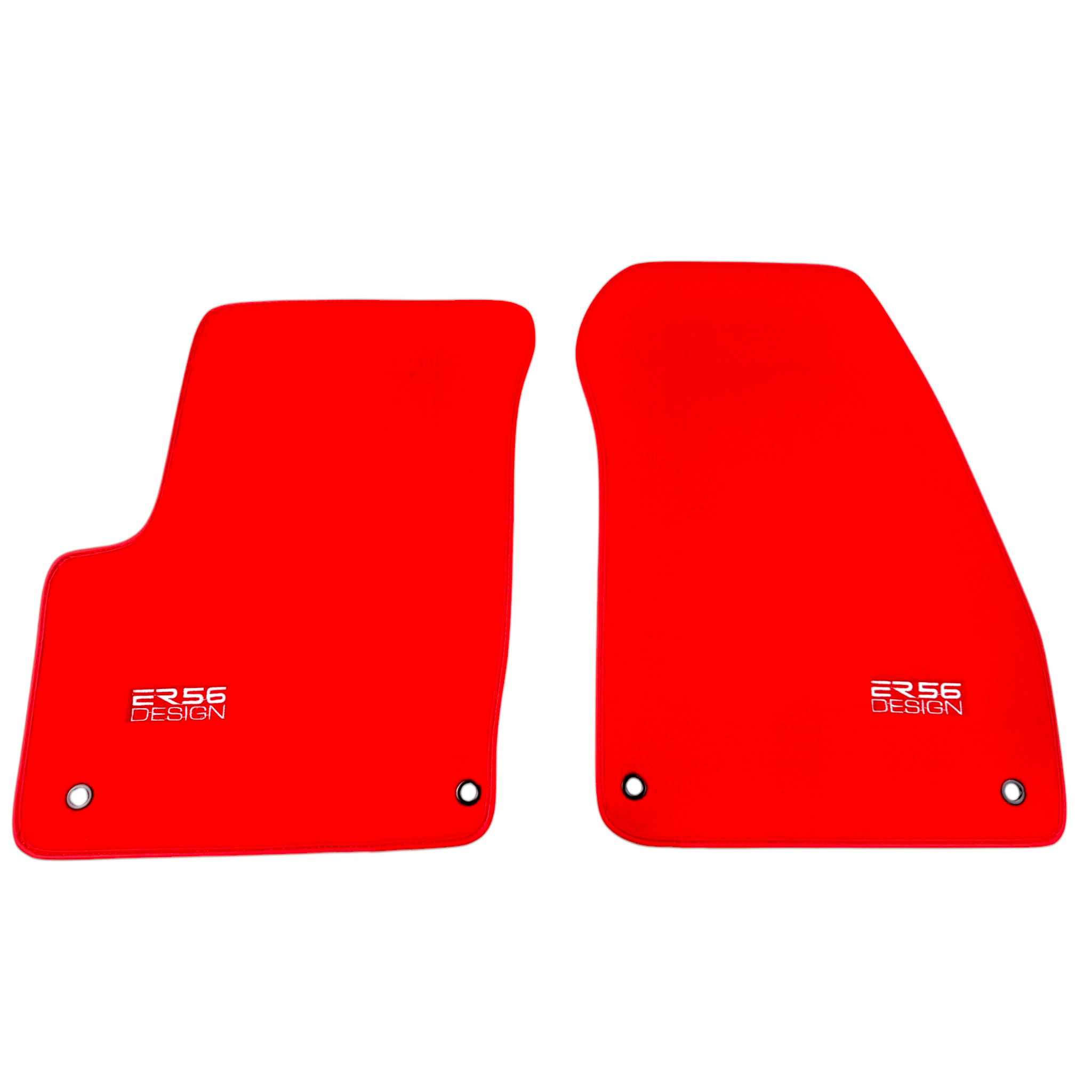 Red Floor Mats for Jeep Grand Cherokee WK (2005-2010) by ER56 Design