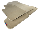 Beige Floor Mats For BMW 5 Series E60 With M Package - AutoWin