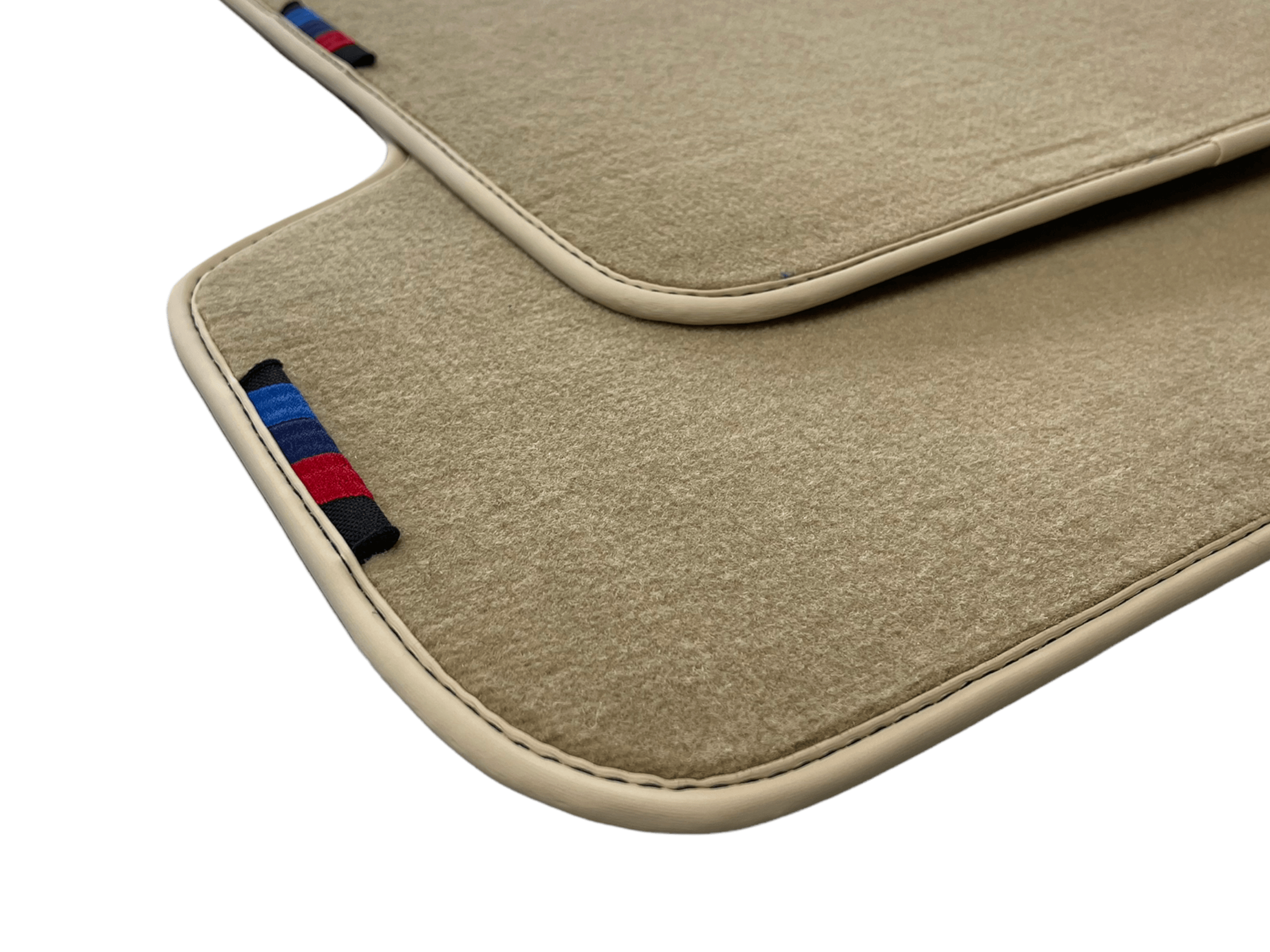 Beige Floor Mats For BMW 7 Series G12 With M Package AutoWin Brand - AutoWin