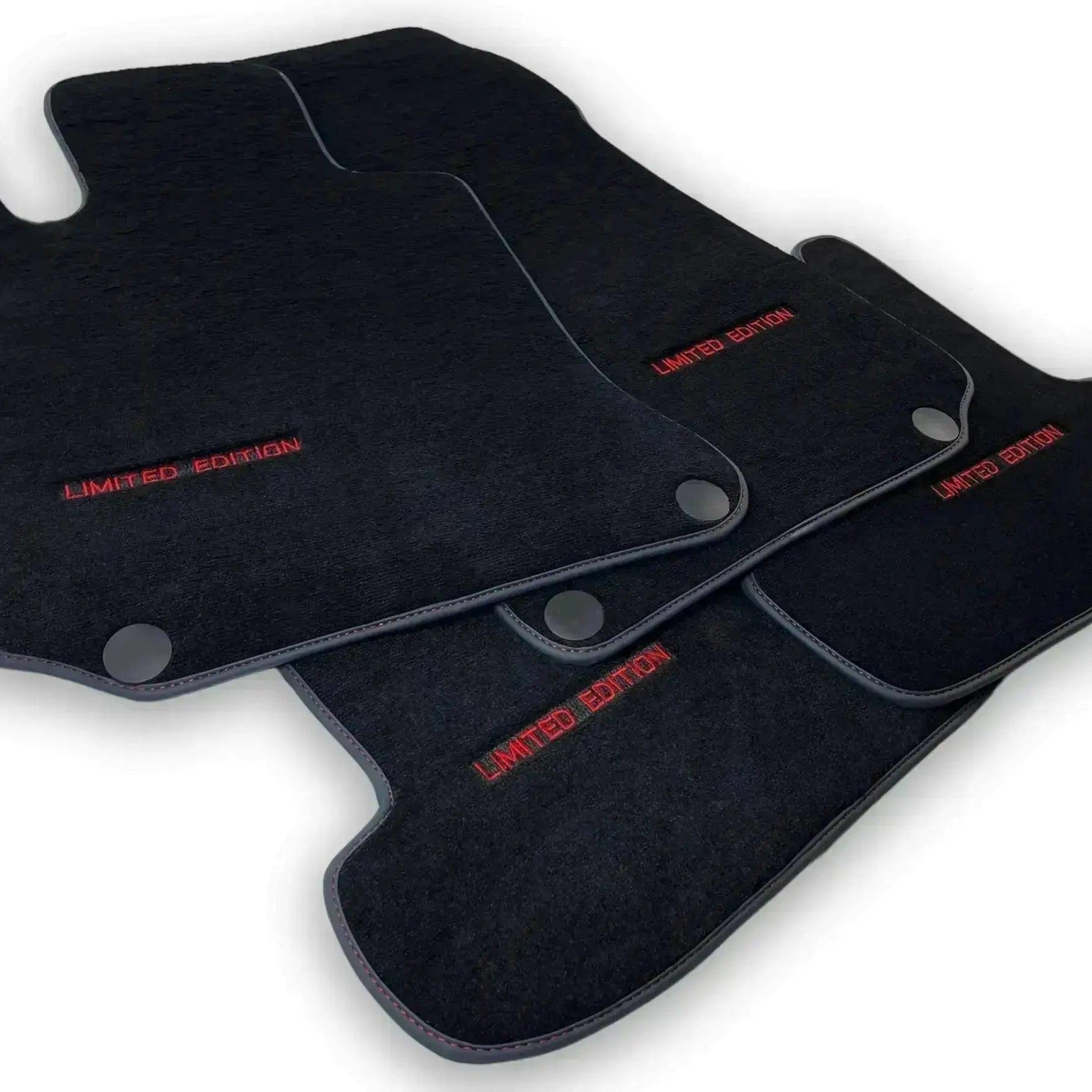 Beige Leather Floor Mats For Mercedes Benz S-Class W220 (1998-2005) Short Wheelbase