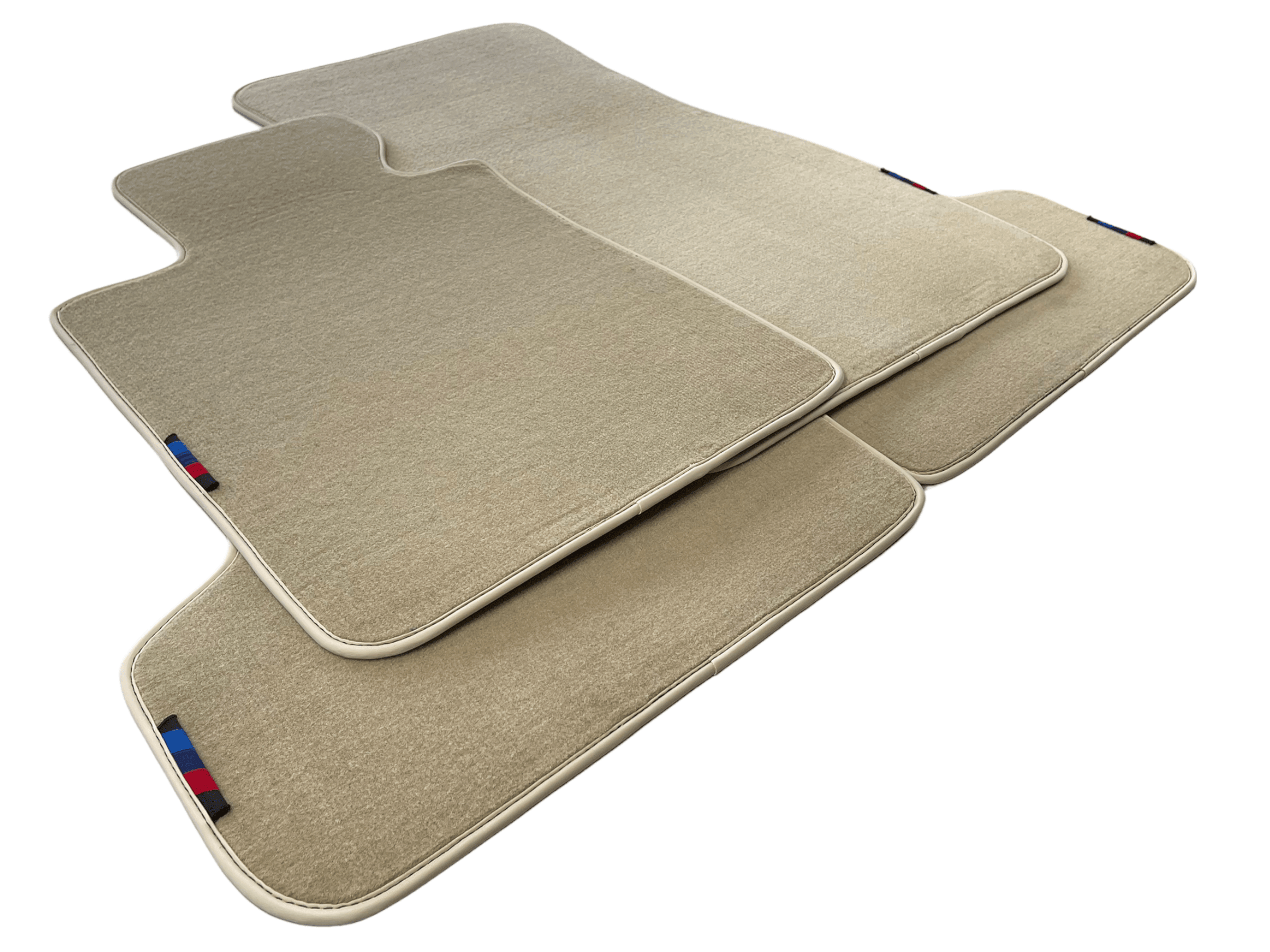 Beige Mats For BMW 3 Series F31 5-doors Wagon With M Package - AutoWin