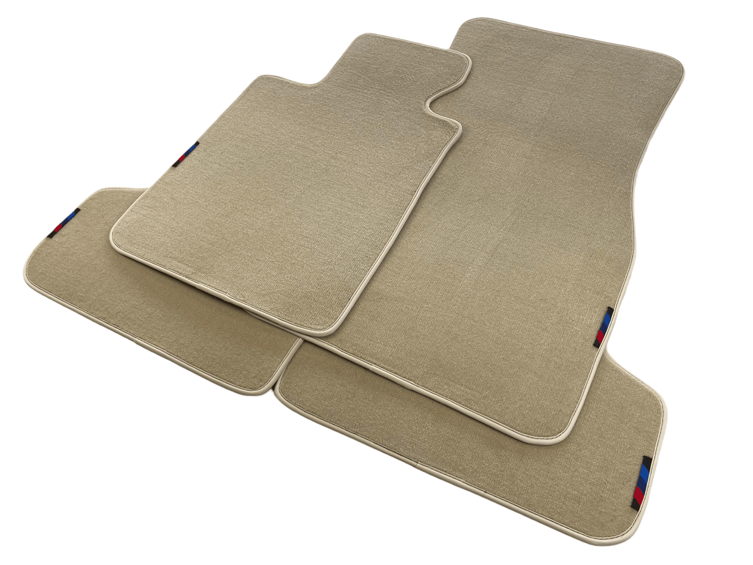 Beige Mats For BMW 3 Series F31 5-doors Wagon With M Package - AutoWin