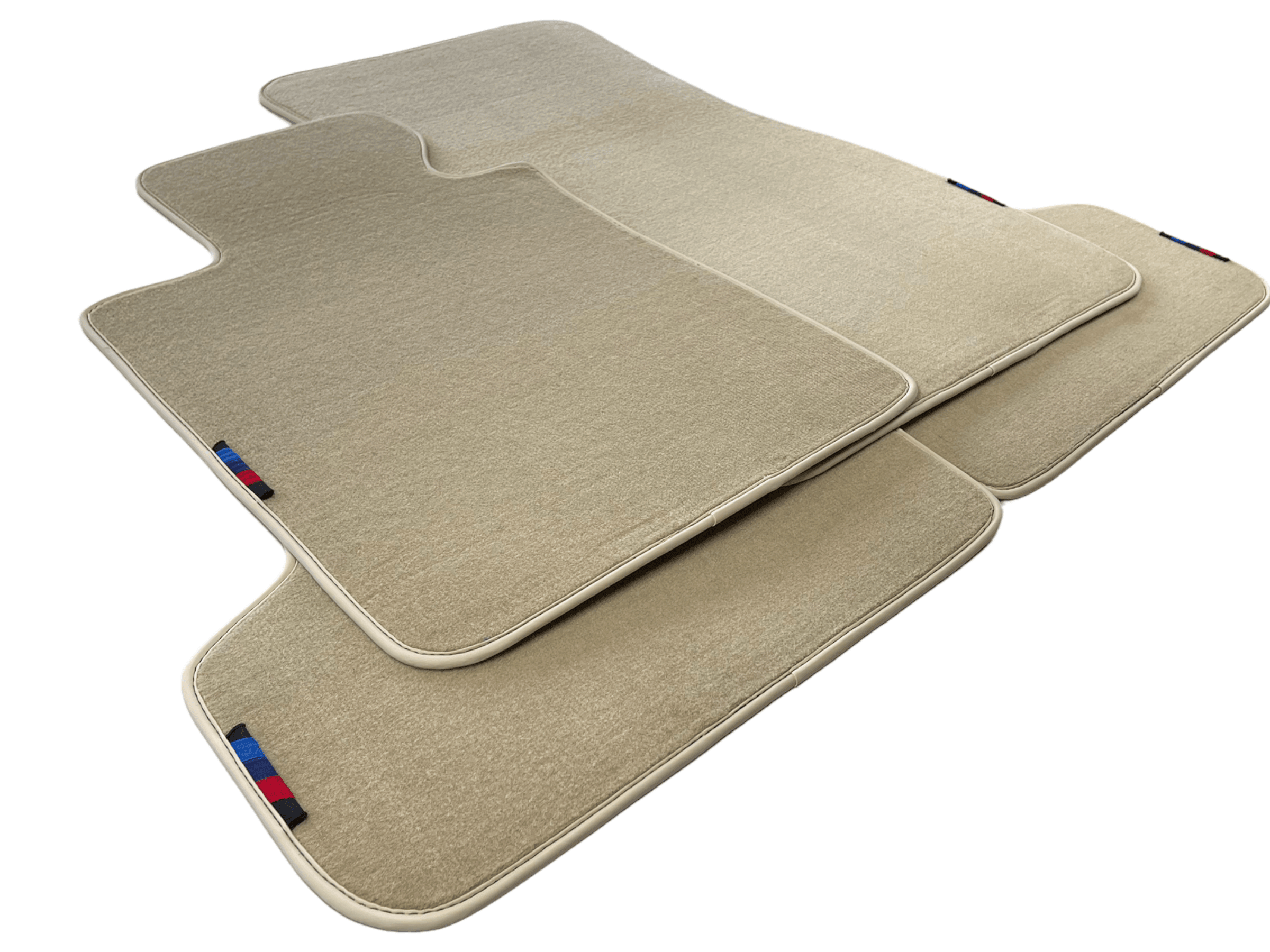 Beige Mats For BMW 3 Series F31 5-doors Wagon With M Package - AutoWin