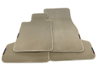 Beige Mats For BMW 3 Series F31 5-doors Wagon With M Package - AutoWin