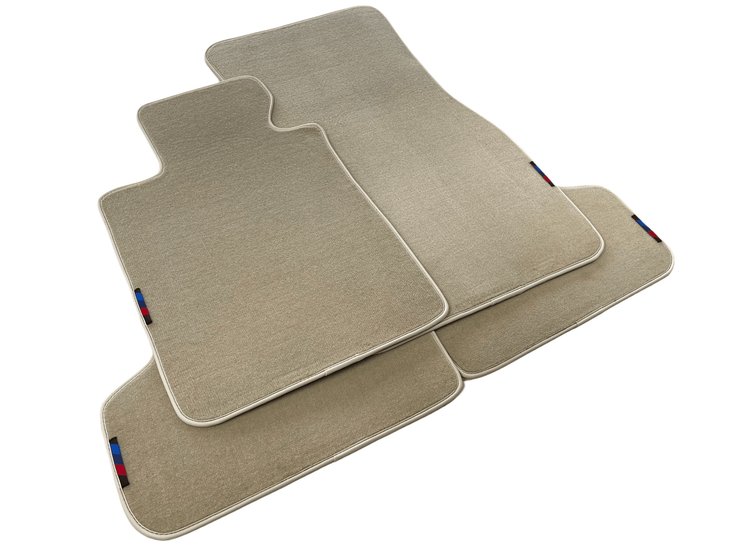 Beige Mats For BMW 3 Series F31 5-doors Wagon With M Package - AutoWin